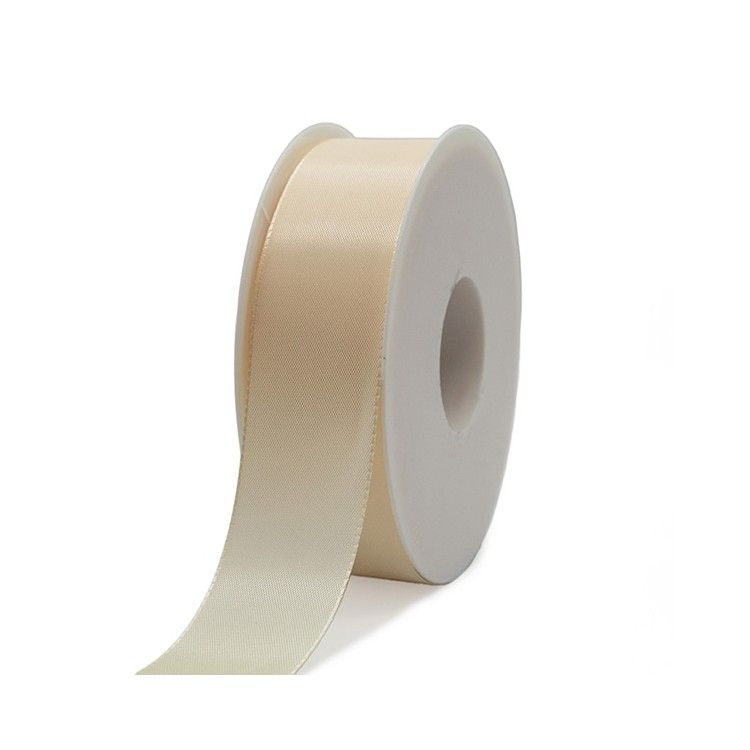 Cinta de satén Crema 40mm