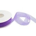 Cinta de organza Lavanda 25mm