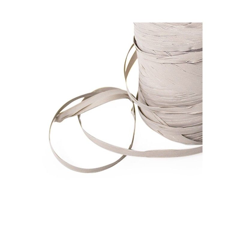 Rollo de Raphia Gris