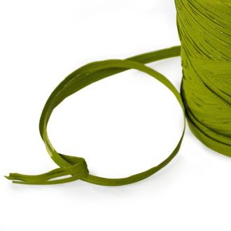 Rollo de Raphia Verde Oliva