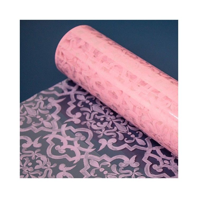 Bobina Celofán Mosaico Rosa
