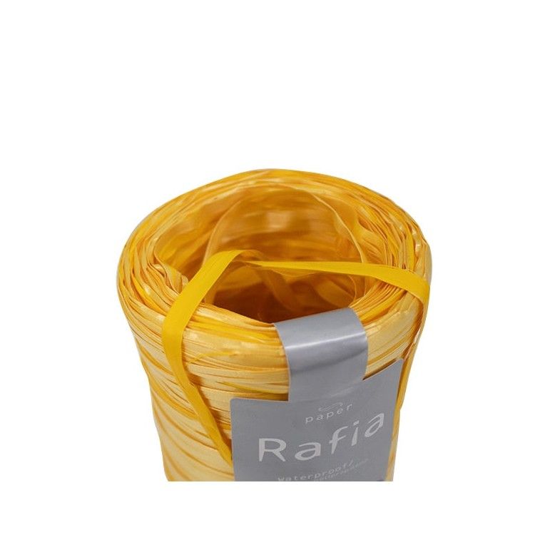 Rollo de Raphia Amarillo