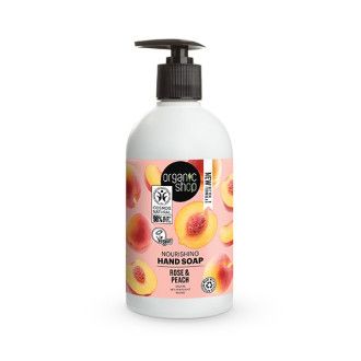 Jabón de manos nutritivo Rose Peach