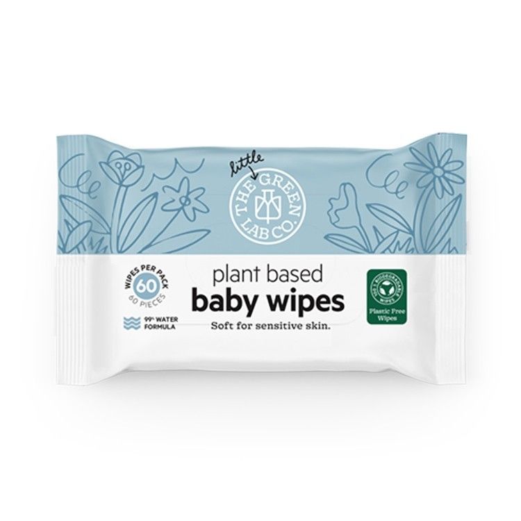 Toallitas para bebés sin plástico (60 uds.)