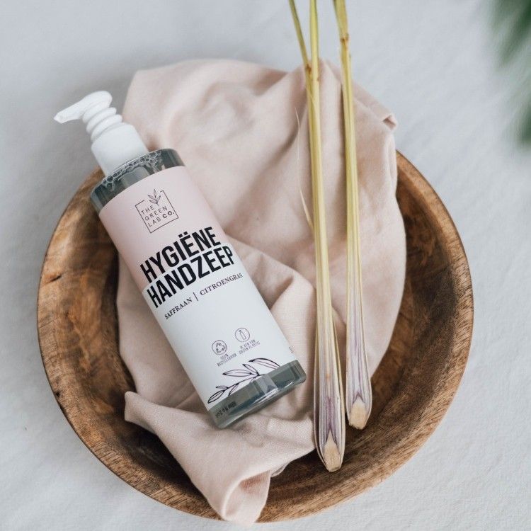 Jabón de manos 300 ml Azafrán y hierba limón