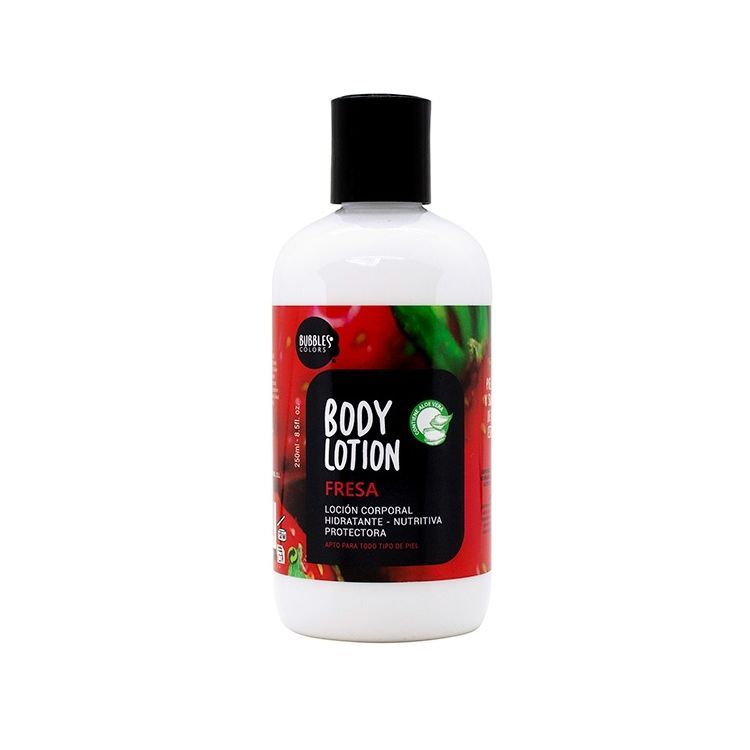 Body milk artesano fresa