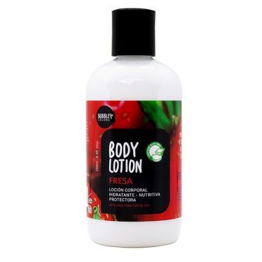Body milk artesano fresa