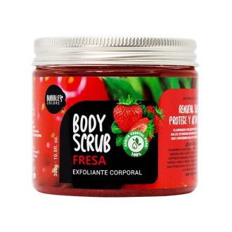 Exfoliante corporal artesano fresa