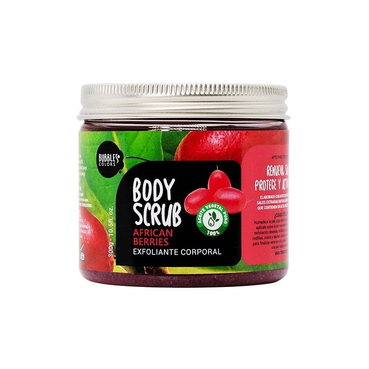 Exfoliante corporal artesano baya africana