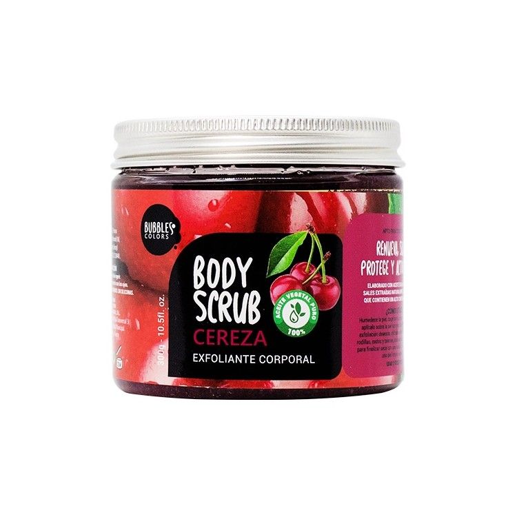 Exfoliante corporal artesano Cereza