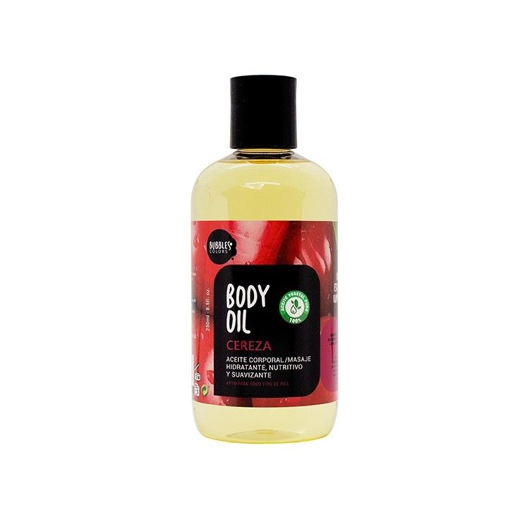 Aceite de baño y masaje Cereza