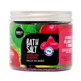 Tarro sales de baño 150grs - Baya africana