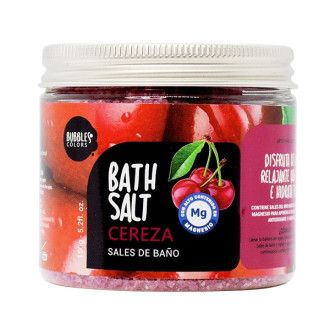 Tarro sales de baño 150grs - Cereza