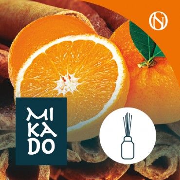 Ambientador mikado Canela y Naranja 100ml