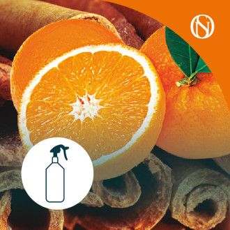 Ambientador pulverizador spray Canela y Naranja