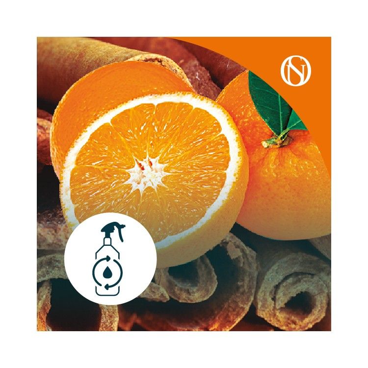 Recarga ambientador spray Canela y Naranja