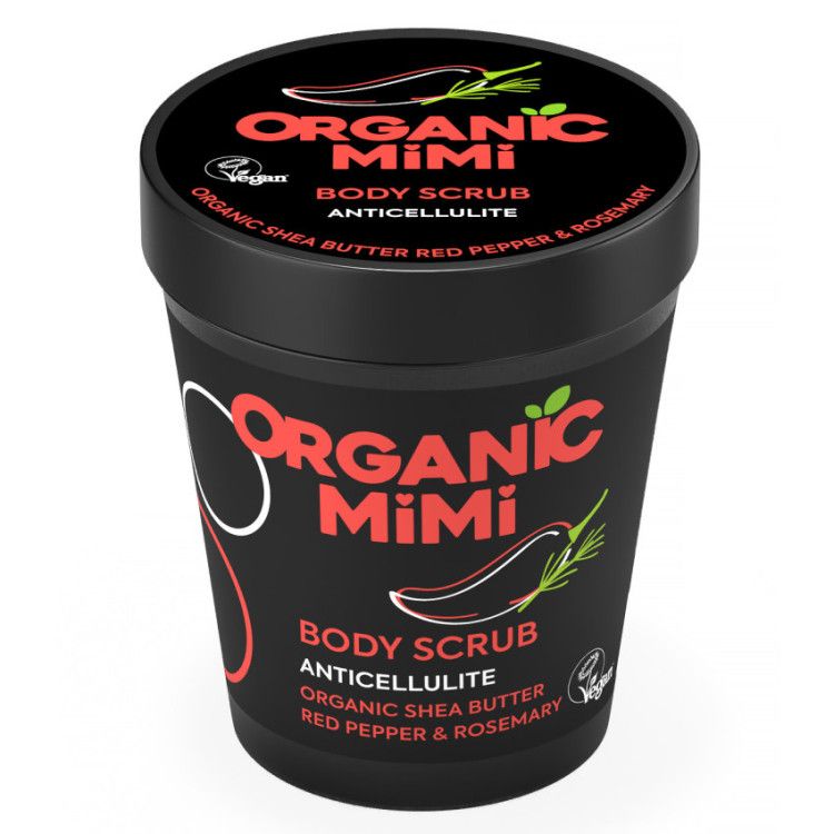 Exfoliante Corporal Anticelulítico Pimienta Roja y Romero