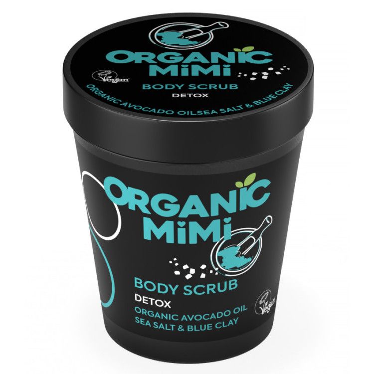 Exfoliante Corporal Detox Sal Marina y Arcilla Azul