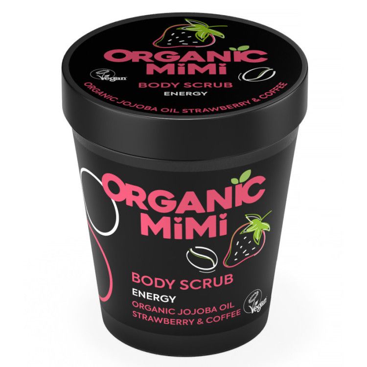 Exfoliante Corporal Energy Fresa y Café