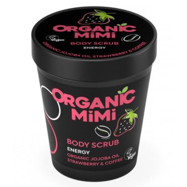 Exfoliante Corporal Energy Fresa y Café