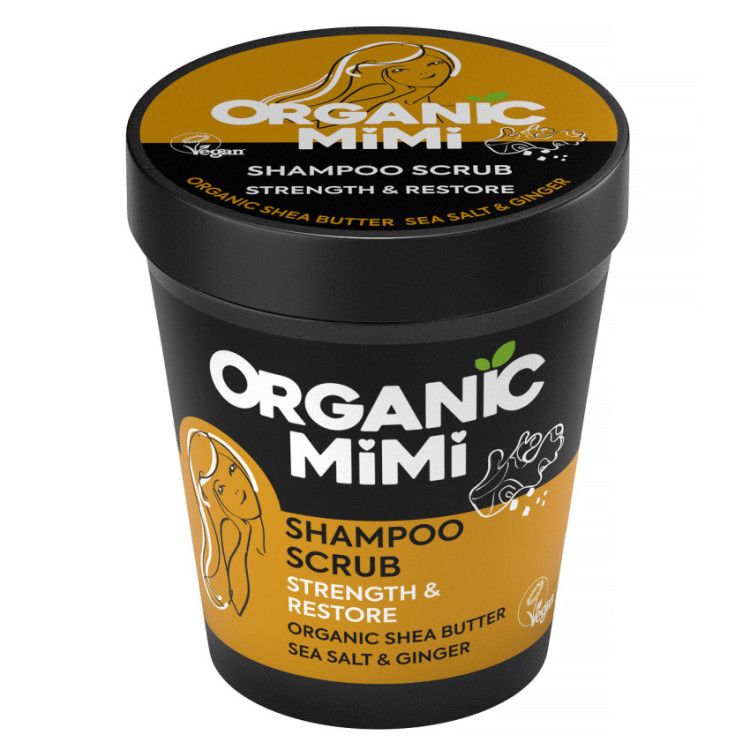 Champú Exfoliante Fuerza y Restauración Sal Marina y Jengibre