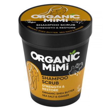 Champú Exfoliante Fuerza y Restauración Sal Marina y Jengibre