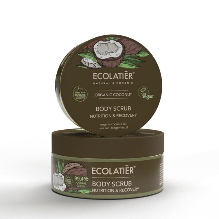 Exfoliante corporal Nutrition & Recovery Organic Coconut