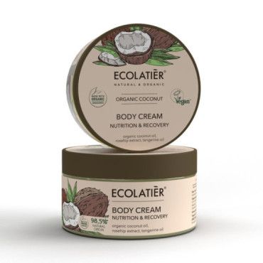 Crema Corporal Nutrición y Recuperación Coco Ecológico