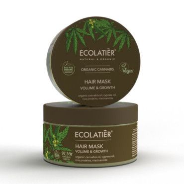 Mascarilla Capilar Volumen y Crecimiento Cannabis Ecológico