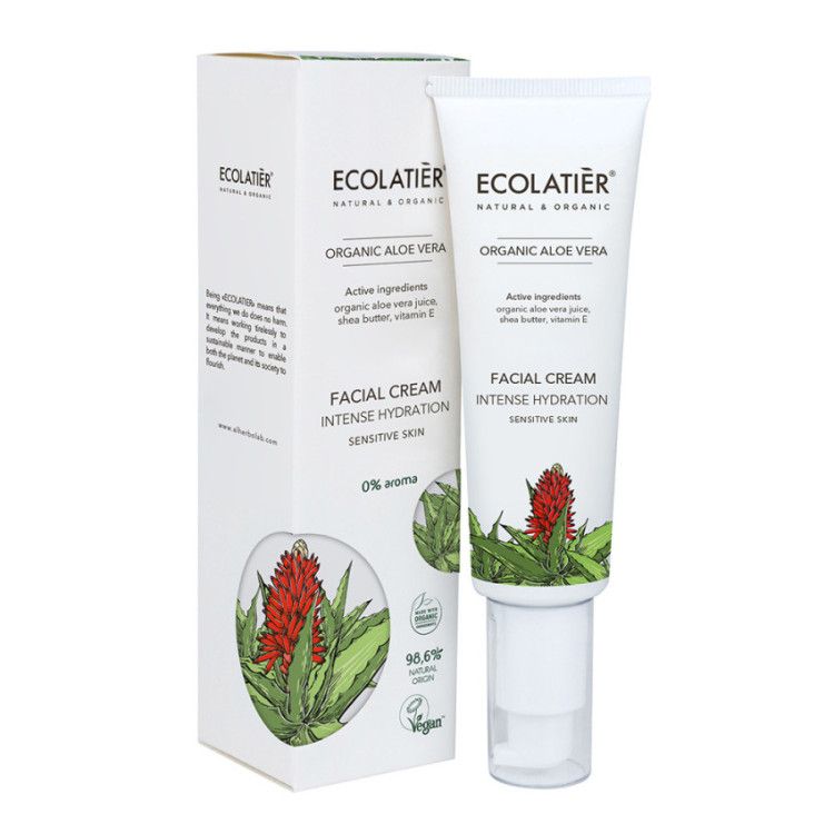 Crema Facial Hidratación Intensa Aloe Vera Ecológico