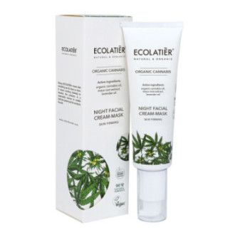 Crema-mascarilla facial de noche Skin Firming Organic Cannabis