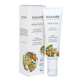 Crema Facial de Noche Revitalizante y Nutritiva de Argán Ecológico