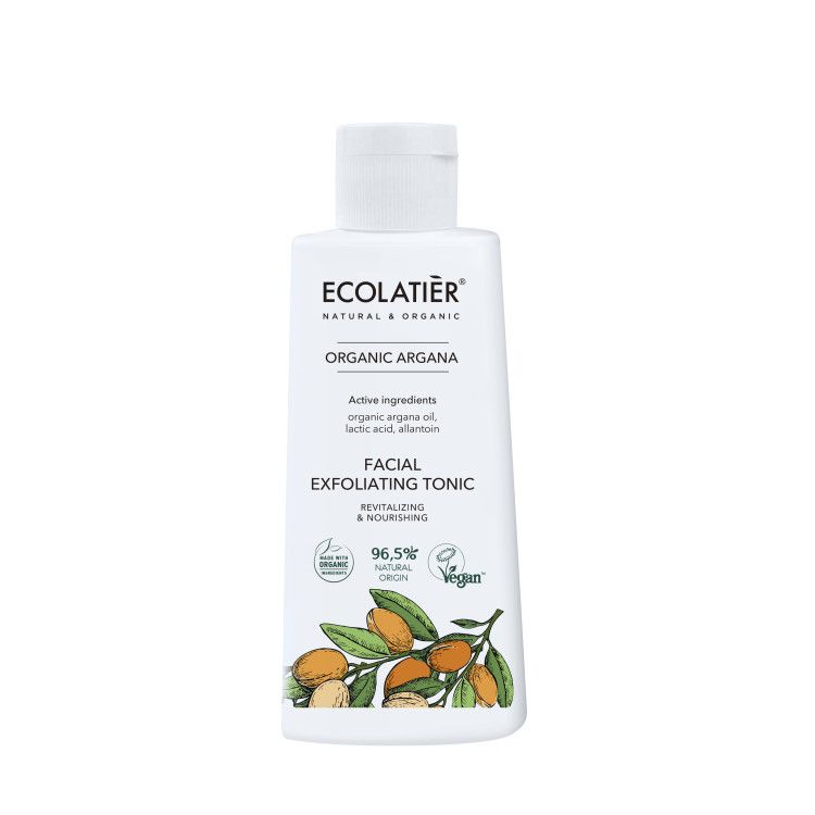 Tónico Exfoliante Facial Revitalizante y Nutritivo  Argán Ecológico