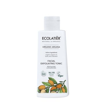 Tónico Exfoliante Facial Revitalizante y Nutritivo  Argán Ecológico