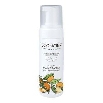 Espuma Limpiadora Facial Revitalizante y Nutritiva  Argán Ecológico