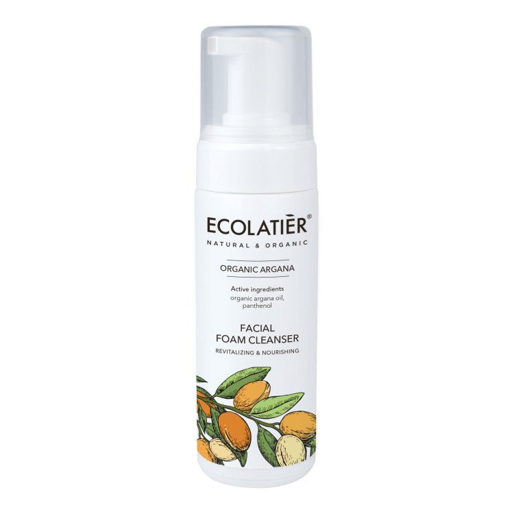 Espuma Limpiadora Facial Revitalizante y Nutritiva  Argán Ecológico