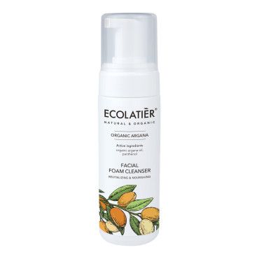 Espuma Limpiadora Facial Revitalizante y Nutritiva  Argán Ecológico