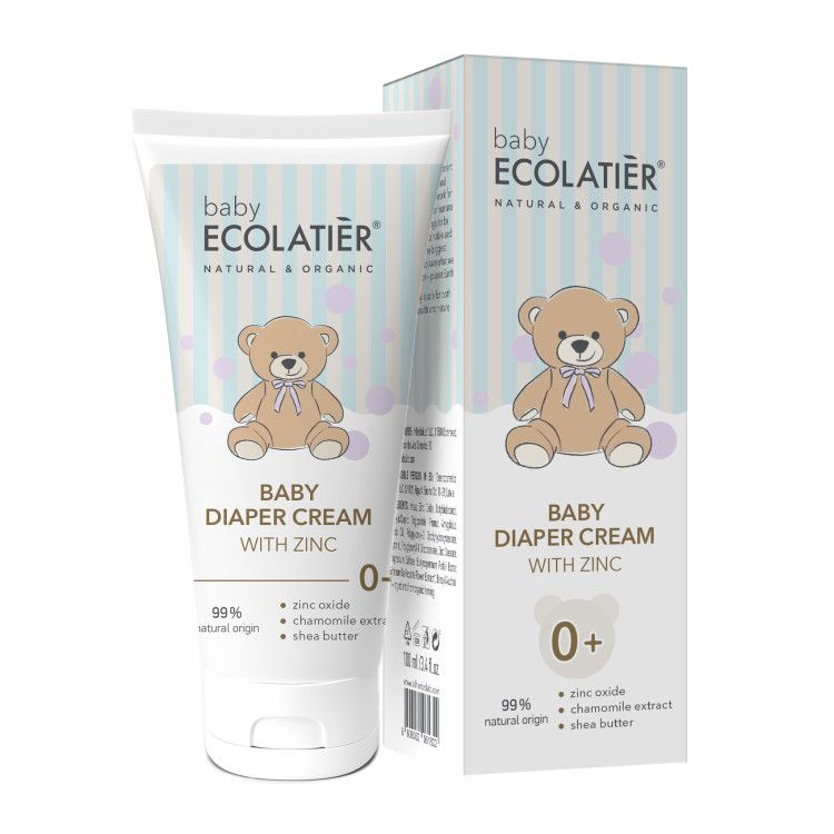 Crema para el Pañal del Bebé con Zinc