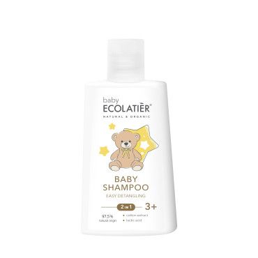 Champú para bebés 2 en 1 Fácil desenredado 3+