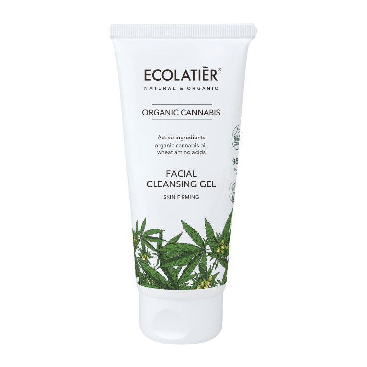 Gel Limpiador Facial Reafirmante Cannabis Ecológico