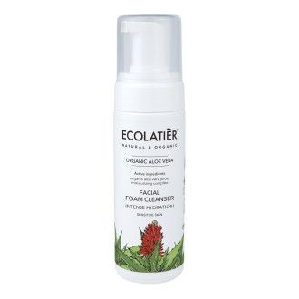 Espuma Limpiadora Facial Hidratación Intensa Aloe Vera Ecológico