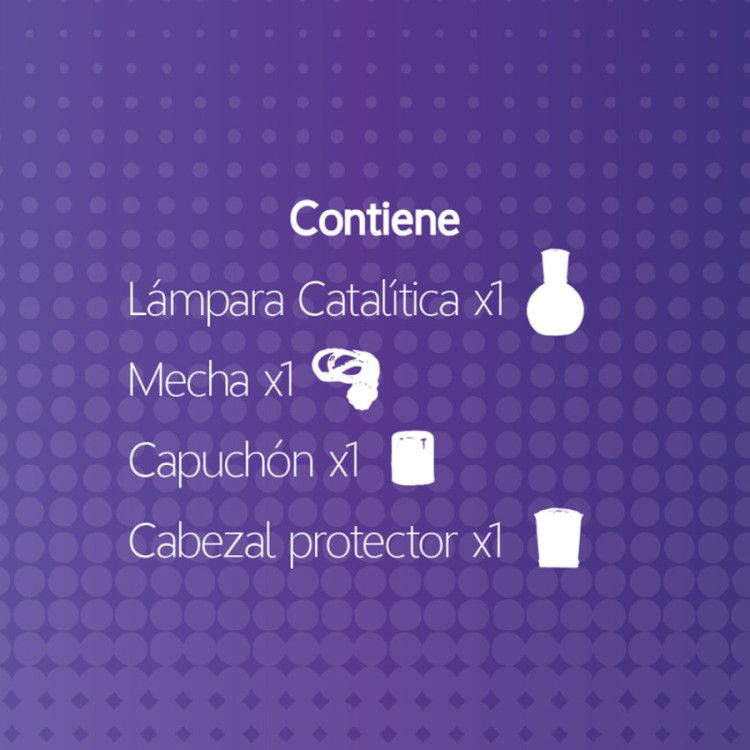 Lámpara catalítica mosaico Amatista