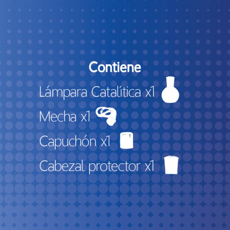 Lámpara catalítica mosaico Medianoche