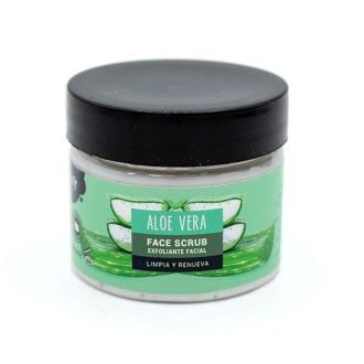 Exfoliante facial artesano (Aloe Vera)