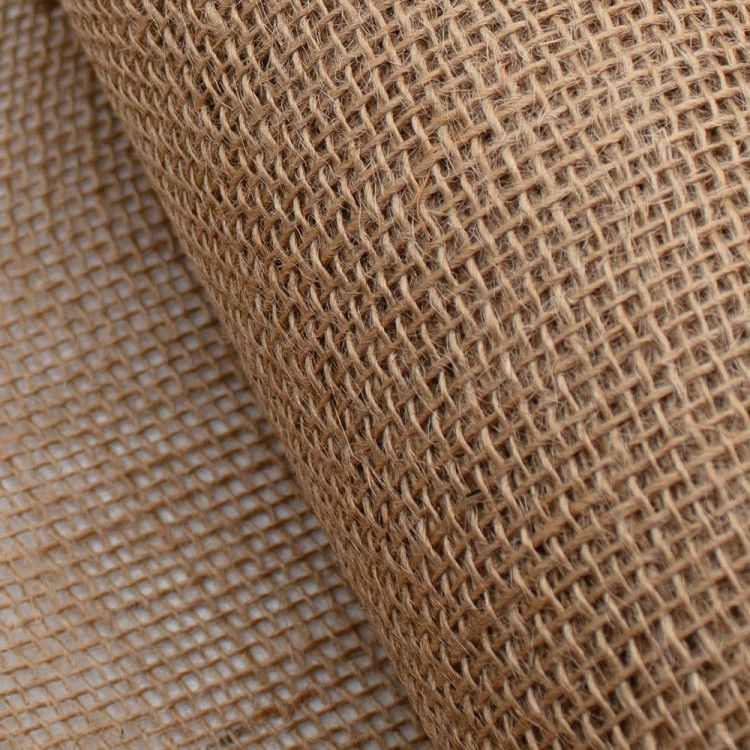 Tela Rejilla Yute Natural