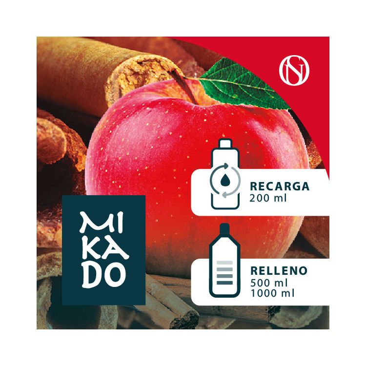 Recarga ambientador mikado Canela y Manzana
