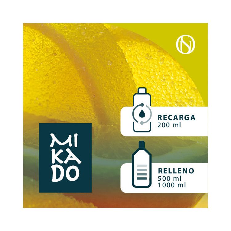 Recarga y relleno fragancia ambientador mikado Sweet Lemon