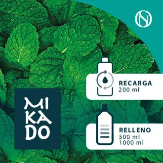 Recarga y relleno fragancia ambientador mikado Menta