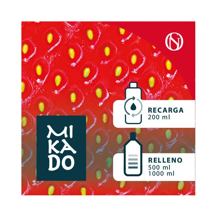 Recarga y relleno fragancia ambientador mikado Fresa
