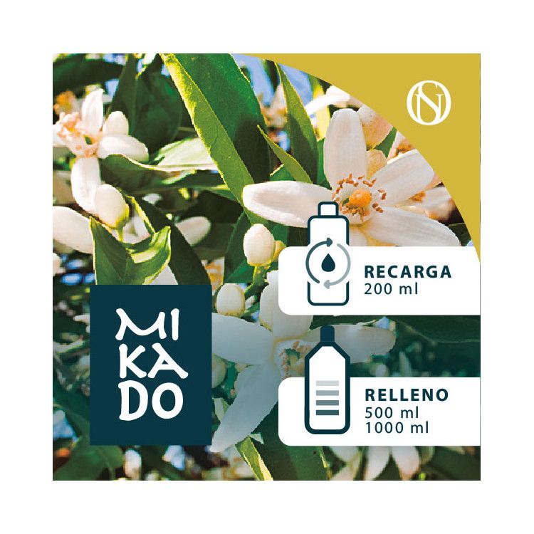 Recarga y relleno fragancia ambientador mikado Azahar